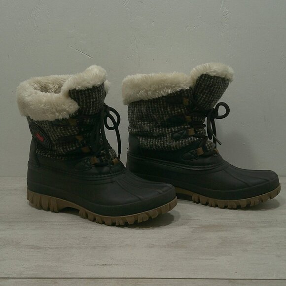 Storm by Cougar Cabin Waterproof Insulated Duck Winter Snow Boots Size 7 - Picture 1 of 11